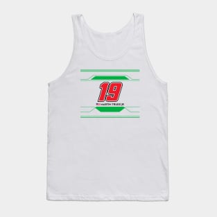 Martin Truex Jr #19 2023 NASCAR Design Tank Top